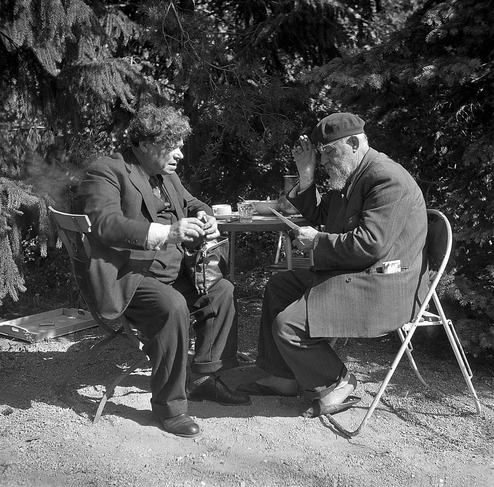 Александър Балабанов и Никола Михов, Панчарево, 1943